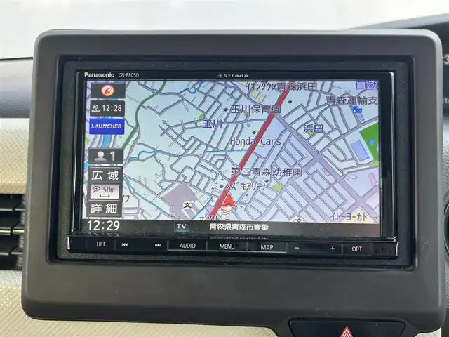 ホンダ Ｎ ＢＯＸ G L ホンダセンシング 青森県 2019(令1)年 9.4万km プレミアムアイボリーパールⅡ 寒冷地仕様/社外ナビ/フルセグTVAM/FM/CD/DVD/BT/片側パワースライド/コーナーセンサー/ベンチシート/クルーズコントロール/レーンアシスト/横滑り防止機能/車線逸脱警報/衝突軽減ブレーキ/アイドリングストップ/オートライト/ヒルスタートアシスト/盗難防止装置/UVカットガラス/プライバシーガラス/ETC/スペアキー/保証書/取扱説明書