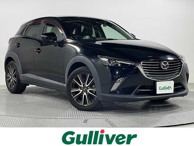マツダ ＣＸ－３ XD ツーリング 広島県 2015(平27)年 6.4万km ジェットブラックマイカ 禁煙車/マツダコネクトナビ/バックカメラ/ヘッドアップディスプレイ/ブラインドスポットモニター/アダブティブヘッドライト/クルーズコントロール/コーナーセンサー/リアトラフィックモニター/ドラレコ/ＥＴＣ/純正18インチアルミホイール(215/50/R18)/エアバッグ(運転席/助手席/サイド/カーテン)