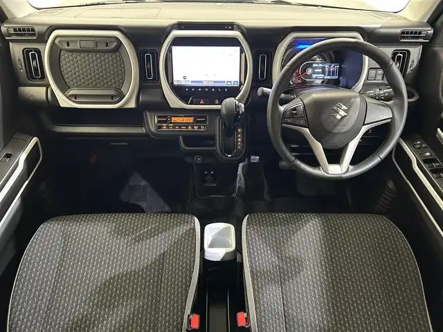 スズキ ハスラー HYBRID X 愛媛県 2021(令3)年 1.9万km クールカーキPM ・純正ナビ/(フルセグ/CD/DVD/BT)/・スズキセーフティサポート/・全周囲カメラ/・D/N席シートヒーター/・ビルトインETC/・純正15インチアルミホイール/・純正フロアマット/・フォグランプ/・ステアリングリモコン/・ドアバイザー/・取扱説明書/・保証書