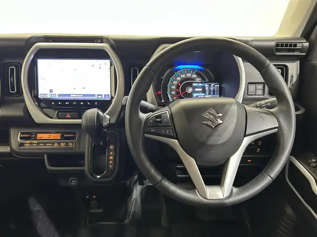 スズキ ハスラー HYBRID X 愛媛県 2021(令3)年 1.9万km クールカーキPM ・純正ナビ/(フルセグ/CD/DVD/BT)/・スズキセーフティサポート/・全周囲カメラ/・D/N席シートヒーター/・ビルトインETC/・純正15インチアルミホイール/・純正フロアマット/・フォグランプ/・ステアリングリモコン/・ドアバイザー/・取扱説明書/・保証書