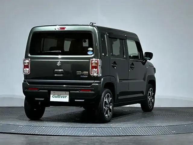 スズキ ハスラー HYBRID X 愛媛県 2021(令3)年 1.9万km クールカーキPM ・純正ナビ/(フルセグ/CD/DVD/BT)/・スズキセーフティサポート/・全周囲カメラ/・D/N席シートヒーター/・ビルトインETC/・純正15インチアルミホイール/・純正フロアマット/・フォグランプ/・ステアリングリモコン/・ドアバイザー/・取扱説明書/・保証書