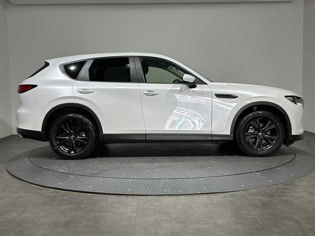 マツダ ＣＸ－６０ XD Sパッケージ 愛媛県 2023(令5)年 3.1万km ロジウムホワイトプレミアムメタリック セーフティクルーズパッケージ/シースルービューパッケージ/純正ナビ/フルセグTV/Bluetooth/AM/FM/AppleCarPlay/AndroidAuto/全方位カメラ/レーダークルーズコントロール/レーンキープアシスト/パドルシフト/前後ドライブレコーダー/ETC/前席シートヒーター/ステアリングヒーター/D席パワーシート/純正ゴムマット/スペアキーX1/保証書/取扱説明書