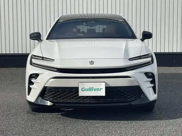トヨタ クラウン スポーツ Z 千葉県 2024(令6)年 0.4万km プレシャスホワイトパール ワンオーナー/純正12.3インチナビ/(BT/ミラーキャスト/フルセグTV)/全周囲カメラ/ブラインドスポットモニター/置くだけ充電/パノラマルーフ/デジタルインナーミラー/トヨタプレミアムサウンドシステム/ハンズフリーパワーバックドア/衝突被害軽減システム/車線逸脱警報/追従付クルーズコントロール/レザーシート/横滑り防止装置/ビルトインETC2.0/アイドリングストップ/LEDヘッドライト/フォグランプ/オートライト/ウィンカーミラー/電動格納ミラー/純正21インチAW/シートヒーター/エアシート/プッシュスタート/スマートキー/フロアマット/スペアキー/取扱説明書/保証書