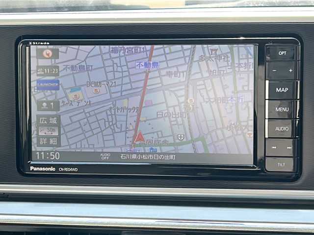 ダイハツ キャスト スタイル G SAⅡ 石川県 2016(平28)年 1.1万km ファイアークォーツレッドM 社外ナビ/衝突軽減ブレーキ/バックカメラ/レーンアシスト/横滑り防止装置/LEDヘッドライト/オートライト/フォグライト/ハンドルリモコン/スマートキー/フルセグＴＶ/ＣＤ／ＤＶＤ再生/ブルートゥース
