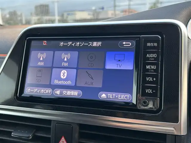 トヨタ シエンタ G 福岡県 2017(平29)年 6.7万km ブラックマイカ 純正７型SDナビ(ワンセグTV/CD/BT)横滑り防止装置/両側電動ETC純正フロアマットプッシュスタートスマ-/トキー