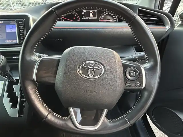 トヨタ シエンタ G 福岡県 2017(平29)年 6.7万km ブラックマイカ 純正７型SDナビ(ワンセグTV/CD/BT)横滑り防止装置/両側電動ETC純正フロアマットプッシュスタートスマ-/トキー