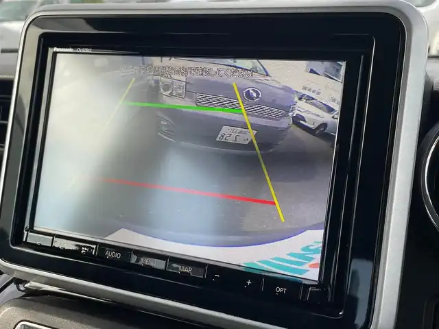 スズキ スペーシア カスタム HYBRID XS ターボ 静岡県 2018(平30)年 5.1万km スチールシルバーM スズキセーフティサポート/純正8インチナビ(CN-RZ843)/　AM FM CD DVD Bluetooth USB SD/ETC/LEDオートヘッドランプ/レーダークルーズコントロール/ハーフレザーシート/シートヒーター(運転席)/両側パワースライドドア/リアクリアランスソナー/純正15インチアルミホイール/スマートキー＆プッシュスタート/パドルシフト/リアサンシェード/フルセグTV/バックモニター