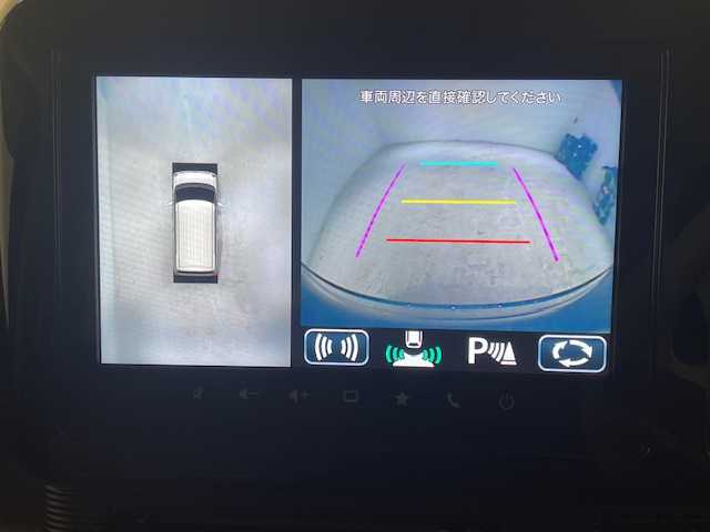 スズキ ワゴンＲ スマイル HYBRID X 宮城県 2021(令3)年 4万km インディゴブルーメタリック/ホワイト2トーン スズキセーフティーサポート/・車線逸脱警報装置/・デュアルセンサーブレーキサポート/・ヘッドアップディスプレイ/・先行車発進お知らせ機能/・レーダークルーズコントロール/・車線維持支援機能/・ふらつき警報/・後方誤発進抑制機能/・低速時ブレーキサポート/・ハイビームアシスト/純正ナビ/・フルセグTV/Bluetooth/CD/USB/・全方位カメラ/・ドライブレコーダー（前後）/・ETC/両側パワースライドドア/コーナーセンサー/アイドリングストップ/シートヒーター（運転席）/プッシュスタート/・スマートキー/LEDヘッドライト/・オートライト/・オートハイビーム