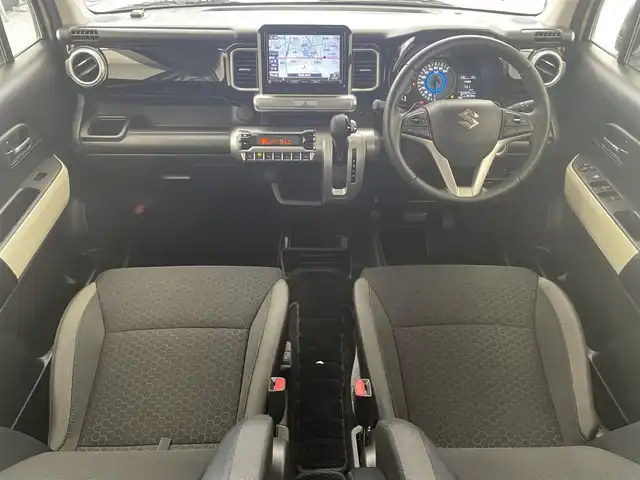 スズキ クロスビー HYBRID MZ 滋賀県 2019(平31)年 5.9万km キャラバンアイボリーパールメタリック/ブラック 2トーンルーフ 純正8型ナビ【CD/DVD/SD/Bluetooth/フルセグ】/デュアルセンサーブレーキサポート/シートヒーター/ドライブレコーダー/アイドリングストップ/パドルシフト/ステアリングリモコン/オートライト/LEDヘッドライト/スマートキー/スペアキー