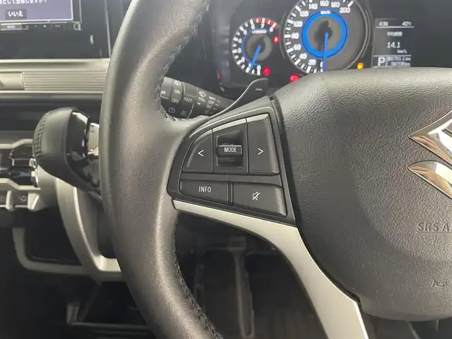 スズキ クロスビー HYBRID MZ 滋賀県 2019(平31)年 5.9万km キャラバンアイボリーパールメタリック/ブラック 2トーンルーフ 純正8型ナビ【CD/DVD/SD/Bluetooth/フルセグ】/デュアルセンサーブレーキサポート/シートヒーター/ドライブレコーダー/アイドリングストップ/パドルシフト/ステアリングリモコン/オートライト/LEDヘッドライト/スマートキー/スペアキー