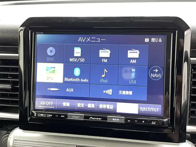 スズキ クロスビー HYBRID MZ 熊本県 2019(平31)年 5.9万km キャラバンアイボリーパールメタリック/ブラック 2トーンルーフ 禁煙車/純正8型ナビAVIC-RLS901【CD/DVD/SD/Bluetooth/フルセグ】/クルーズコントロール/純正前方ドライブレコーダー/ETC2.0/後ろのみクリアランスソナー/前席シートヒーター/アイドリングストップ/パーキングアシスト/衝突軽減ブレーキ/レーンキープアシスト/横滑り防止/パドルシフト/純正フロアマット/純正16インチAW/オートライト/LEDヘッドライト/フォグライト/スマートキー/プッシュスタート/スペアキー1本