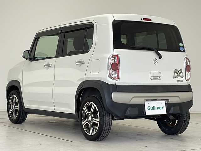 スズキ ハスラー X ターボ 愛知県 2018(平30)年 6.4万km ピュアホワイトP 衝突被害軽減ブレーキ/社外8インチSDナビ　ナビあり/シートヒーター/社外フルセグTV/CD DVD/Bluetooth/純正アルミホイール/キセノンヘッドライト/オートライト/ETC/ステアリングスイッチ/スマートキー/プッシュスタート