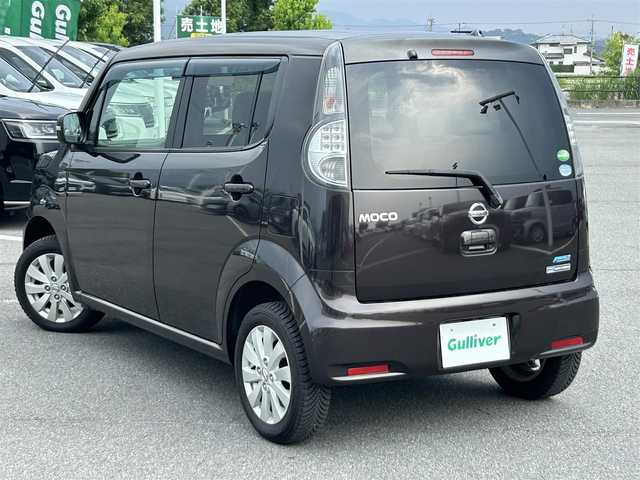 日産 モコ ドルチェX 奈良県 2014(平26)年 4.7万km アーバンブラウン ワンオーナー　/フルセグナビ（ＭＭ１１４Ｄ－Ａ）　/ＣＤ　/前後ドライブレコーダー　/スマートキー　/純正フロアマット　/レザーシート　/純正アルミホイール　/アイドリングストップ