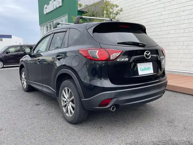 マツダ ＣＸ－５ XD 茨城県 2014(平26)年 10.5万km ジェットブラックマイカ ワンオーナー　/純正ナビ　/-TV/BT/AM/FM/クルーズコントロール　/バックカメラ　/ＥＴＣ　/ドライブレコーダー　/オートライト　/アイドリングストップ　/ルーフレール　/衝突軽減システム　/純正フロアマット　/プッシュスタート/盗難防止装置/エアバックW