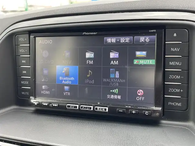 マツダ ＣＸ－５ XD 茨城県 2014(平26)年 10.5万km ジェットブラックマイカ ワンオーナー　/純正ナビ　/-TV/BT/AM/FM/クルーズコントロール　/バックカメラ　/ＥＴＣ　/ドライブレコーダー　/オートライト　/アイドリングストップ　/ルーフレール　/衝突軽減システム　/純正フロアマット　/プッシュスタート/盗難防止装置/エアバックW