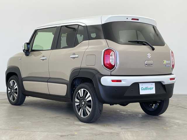 スズキ クロスビー HYBRID MZ 富山県 2025(令7)年 0.1千km キャラバンアイボリーパールメタリック/ホワイト 2トーンルーフ 登録済未使用車/４WD/全方位カメラ/衝突被害軽減ブレーキ/横滑り防止装置/アダプティブクルーズコントロール/レーンキープアシスト/オートマチックハイビーム/ダウンヒルアシストコントロール/盗難防止装置/コーナーセンサー/シートヒーター/パドルシフト/スマートキー/プッシュスタート/アイドリングストップ/ドアバイザー/純正16インチAW