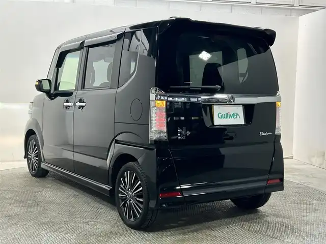 ホンダ Ｎ ＢＯＸ ＋ カスタム G Aパッケージ 大阪府 2015(平27)年 4.4万km スマートブラック 社外ナビ/衝突軽減/ETC/HIDヘッドライト/プッシュスタート/スマートキー/ケンウッドナビ