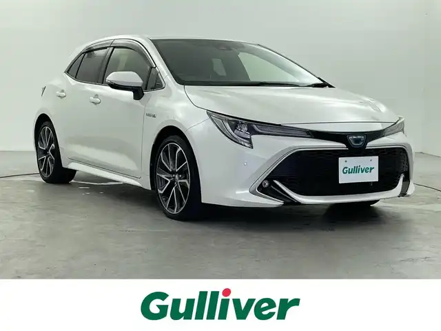 トヨタ カローラ スポーツ ハイブリッドG Z 福井県 2018(平30)年 4.5万km ホワイトパールクリスタルシャイン 純正７型ＳＤナビ　型式：ＮＳＺＴ－Ｗ６６Ｔ（CD/DVD/USB/BT/Ipod/AM/FM/TV/SD）/バックカメラ /純正フロアマット /純正アルミホイール/純正ビルトインETC /コーナーセンサー /純正LEDヘッドライト/純正フォグランプ/トヨタセーフティセンス