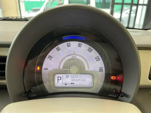 スズキ ラパン L 東京都 2015(平27)年 6.9万km コフレピンクパールメタリック 純正オーディオ/D席シートヒーター/衝突軽減ブレーキ/ISOFIX/アイドリングストップ/電動格納ミラー/純正14インチスチールホイール/WSRS＆ABS/横滑り防止装置/取扱説明書/保証書