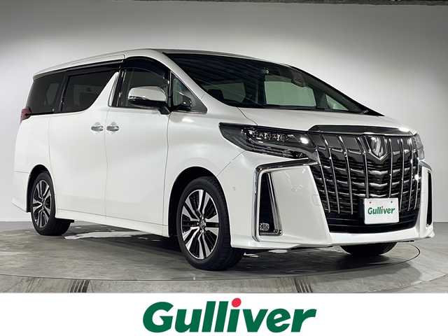 トヨタ アルファード S Cパッケージ 福岡県 2021(令3)年 3.1万km ホワイトパールクリスタルシャイン サンルーフ/純正メーカーJBLナビ/リアエンターテイメントシステム/アラウンドビューモニター/フルセグテレビ/デジタルインナーミラー/黒革シート/両側パワースライドドア/ETC/BSM/ステアリングヒーター/ドアバイザー/シートメモリー/シートヒーター/シートクーラー