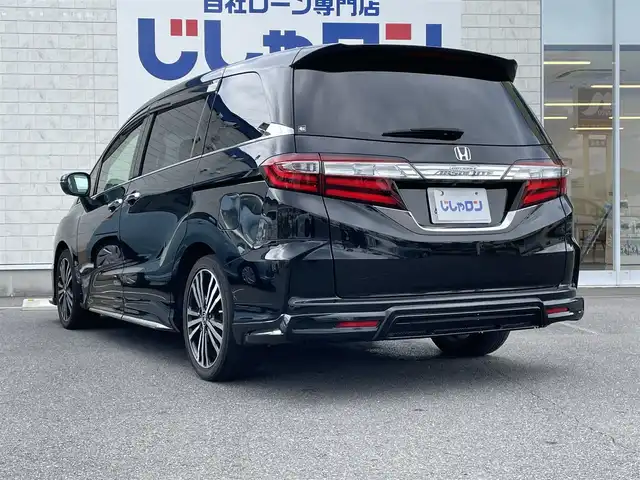 ホンダ オデッセイ アブソルート 20thアニバーサリー 長崎県 2015(平27)年 11.5万km クリスタルブラックパール (株)IDOMが運営する【じしゃロン長崎店】の自社ローン専用車両になりますこちらは現金またはオートローンご利用時の価格です。自社ローンご希望の方は別途その旨お申付け下さい/ナビ　/バックカメラ　/両側パワースライドドア　/衝突被害軽減ブレーキ　/レーンアシスト　/ＡＣＣ　/ハーフレザーシート　/パドルシフト　/ＬＥＤヘッドライト　/フォグランプ　/ＥＴＣ　/フルセグ　/Ｂｌｕｅｔｏｏｔｈ