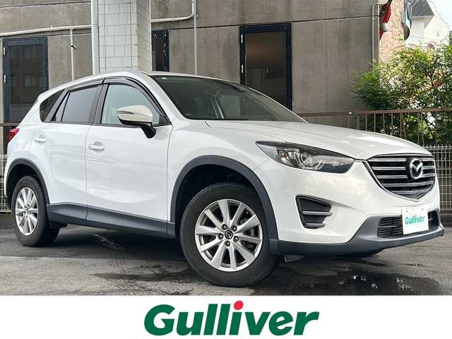マツダ ＣＸ－５ XD 京都府 2015(平27)年 7.6万km クリスタルホワイトパールマイカ 純正ＳＤナビ　/バックサイドカメラ　/ドライブレコーダー/ＴＣＳ　　/ＭＴモード付　/LEDヘッドライト/衝突被害軽減システム　/盗難防止装置　/純正アルミホイール　/Bluetooh接続/ウィンカーミラー　/ＥＴＣ　/AACエアコン/オートライト/純正アルミホイール/エンジンスタートボタン/ＣＤ/スペアキー/リモコンキー