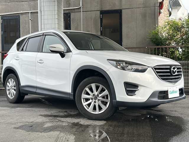 マツダ ＣＸ－５ XD 京都府 2015(平27)年 7.6万km クリスタルホワイトパールマイカ 純正ＳＤナビ　/バックサイドカメラ　/ドライブレコーダー/ＴＣＳ　　/ＭＴモード付　/LEDヘッドライト/衝突被害軽減システム　/盗難防止装置　/純正アルミホイール　/Bluetooh接続/ウィンカーミラー　/ＥＴＣ　/AACエアコン/オートライト/純正アルミホイール/エンジンスタートボタン/ＣＤ/スペアキー/リモコンキー