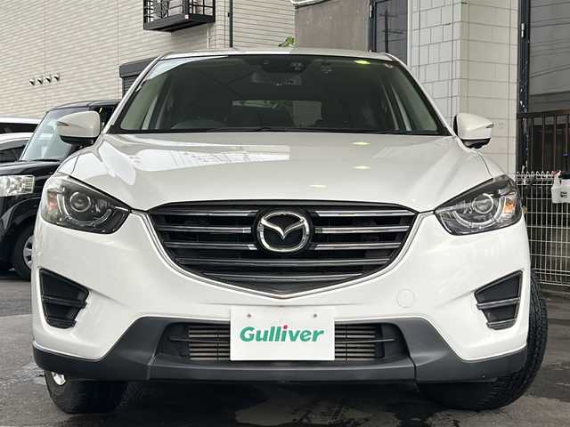 マツダ ＣＸ－５ XD 京都府 2015(平27)年 7.6万km クリスタルホワイトパールマイカ 純正ＳＤナビ　/バックサイドカメラ　/ドライブレコーダー/ＴＣＳ　　/ＭＴモード付　/LEDヘッドライト/衝突被害軽減システム　/盗難防止装置　/純正アルミホイール　/Bluetooh接続/ウィンカーミラー　/ＥＴＣ　/AACエアコン/オートライト/純正アルミホイール/エンジンスタートボタン/ＣＤ/スペアキー/リモコンキー