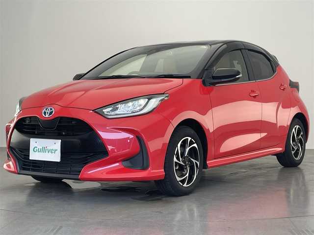 トヨタ ヤリス ハイブリッド Z 愛知県 2020(令2)年 3.3万km ブラック/コーラルクリスタルシャイン 純８型ＤＡナビ　フルセグＴＶ　バックカメラ　モデリスタＡＷ　トヨタセーフティセンス　ＬＥＤヘッドライト　衝突軽減　ビルトインＥＴＣ　前後ドラレコ　レーダークルコン　スマートキー　禁煙車　シートヒーター