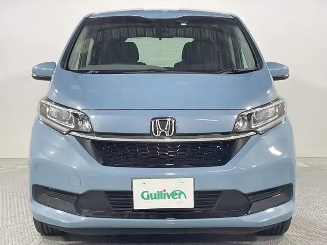 ホンダ フリード G ホンダセンシング 広島県 2020(令2)年 5万km シーグラスブルーパール 禁煙車/純正ナビ/バックカメラ/レーダークルーズコントロール/シートヒーター/両側パワースライドドア/ＥＴＣ/フルセグ/コーナーセンサー/衝突軽減/オートライト/レーンキープ/踏み間違い防止/ＬＥＤヘッドライト/純正15インチホイールキャップ(185/65/R15)/エアバッグ(運転席/助手席)