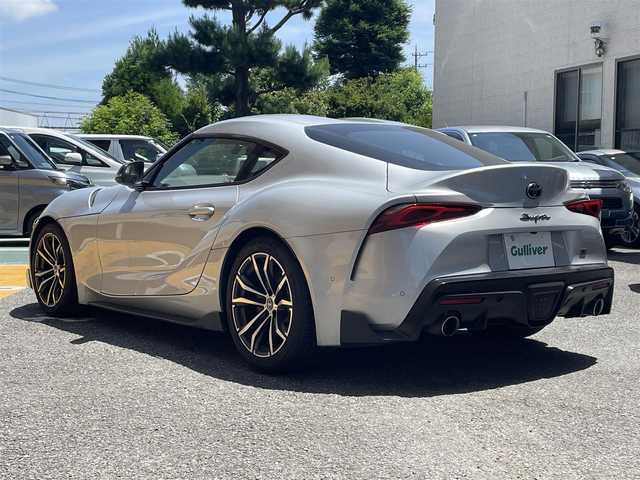 トヨタ スープラ SZ－R 静岡県 2020(令2)年 1.6万km シルバーメタリック 純正ナビ/フルセグTV/BT/USB/バックカメラ/ハーフレザーシート/前席パワーシート/前席シートヒーター /運転席シートメモリー/社外デジタルインナーミラー型前後ドラレコ/衝突軽減ブレーキ/レーンキープアシスト/ブラインドスポットモニター/クリアランスソナー/レーダークルーズコントロール/ETC/LEDヘッドライト/パドルシフト/リヤフォグ/スマートキー×2/保証書/取扱説明書/ナビ取扱説明書