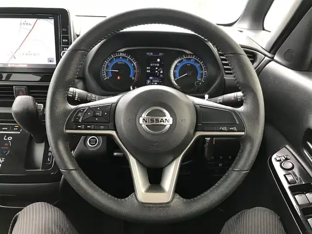日産 ルークス ハイウェイスター Gターボ 栃木県 2021(令3)年 6.9万km フローズンバニラパール 株)IDOMが運営する【じしゃロン小山店】の自社ローン専用車両になります。こちらは現金またはオートローンご利用時の価格です。自社ローンご希望の方は別途その旨お申付け下さい//禁煙車/純正フルセグナビ/（CD/DVD/AM/FMラジオ）/(Bluetooth)/スマートキー/プッシュスタート/バックカメラ/ＥＴＣ/両側パワースライドドア/インテリジェンスクルーズコントロール/エマージェンシーブレーキ/車線逸脱警報/コーナーセンサー/アイドリングストップ/ドライブレコーダー/ステアリングリモコン/電動格納ドアミラー/パワーウインドウ/防眩ミラー/オートライト/オートマチックハイビーム