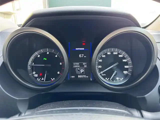 トヨタ ランドクルーザー プラド TX Lパッケージ 滋賀県 2016(平28)年 8.7万km ホワイトパールクリスタルシャイン 禁煙車/モデリスタエアロ/黒レザーシート/純正SDナビ/・CD/DVD/Bluetooth//バックカメラ/LEDヘッドライト/ビルトインETC/パワーシート/シートヒーター/ウッドコンビステアリング/ステアリングスイッチ/クリアランスソナー/オートライト