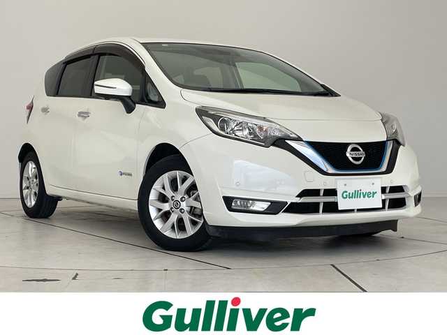 日産 ノート e－パワー メダリスト 愛知県 2018(平30)年 2.7万km ブリリアントホワイトパール 純正ナビ　SDカードなし/全方位カメラ/クルーズコントロール/バックカメラ/純正アルミホイール/ETC/レーンキープアシスト/ドライブレコーダー/ステアリングスイッチ/スマートキー/プッシュスタート