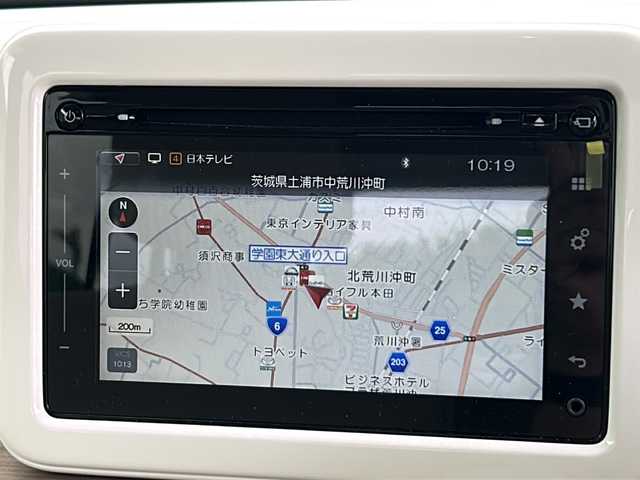 スズキ ラパン X 茨城県 2017(平29)年 0.6万km フレンチミントパールメタリック ワンオーナー/純正メモリナビ/CD/DVD/AM/FM/USB/BT/フルセグTV/全方位バックカメラ/アイドリングストップ/横滑り防止装置/盗難防止装置/衝突被害軽減システム/HIDオートライト/シートヒーター/純正14インチアルミホイール/nanoe　/ステアリングリモコン/プッシュスタート/スマートキー