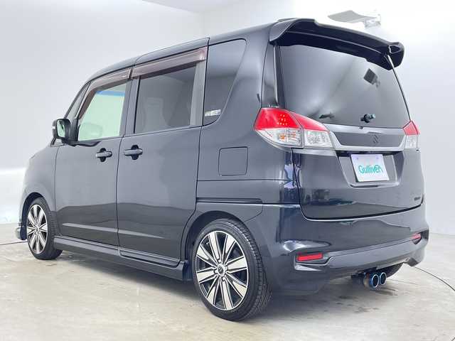 スズキ ソリオ バンディット DJE 兵庫県 2014(平26)年 5.1万km ブルーイッシュブラックパール3 ・社外ナビ（MDV-Z701）/CD/DVD/MSV/TV/・バックカメラ/・ETC/・両側パワースライドドア/・社外ドライブレコーダー/・クルーズコントロール/・レーダーブレーキサポート/・LEDヘッドライト/・社外16インチアルミホイール/・社外マフラー/・TEIN車高調/・スマートキー