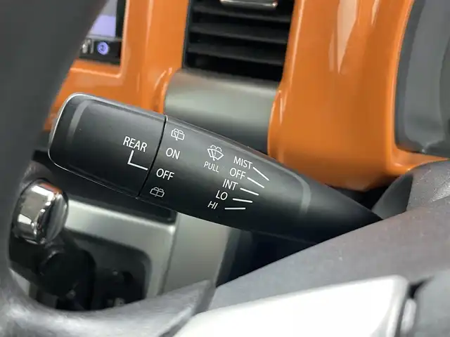 スズキ ハスラー G 大分県 2016(平28)年 7.1万km パッションオレンジマイカ/スペリアホワイト 社外ナビ　AVIC-RZ33/ワンセグ/ＤＶＤ/ＣＤ/ＳＤ/アイドリングストップ/レーダーブレーキサポート/ETC/シートヒーターDN/プッシュスタート/スマートキー/純正AW付きサマータイヤ積込