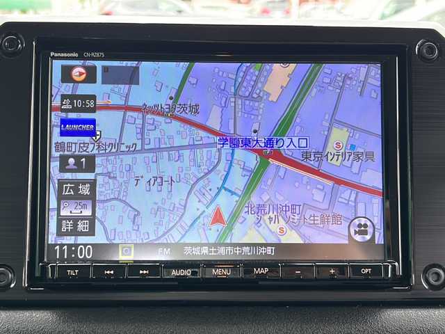スズキ ジムニー シエラ JC 茨城県 2023(令5)年 1.3万km ピュアホワイトP 純正ナビ/BT/DVD/フルセグ/バックカメラ/クルーズコントロール/横滑り防止機能/レーンキープアシスト/エアバック/カーテンエアバック/衝突被害軽減システム/オートライト/オートマチックハイビーム/シートヒーター/純正15インチアルミホイール/ルーフキャリア/ダウンヒルアシストコントロール/USB入力端子/ETC/禁煙車