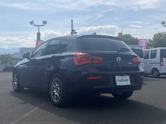 ＢＭＷ １１８ｄ スタイル 福島県 2017(平29)年 7.4万km 黒 純正HDDナビ/（FM/AM/DVD/BT)/バックカメラ/ワンセグTV/LEDヘッドライト/オートライト/アイドリングストップ/横滑り防止装置/ETC/社外16インチAW/プッシュスタート/スマートキー/取扱説明書