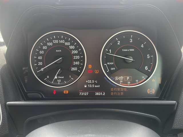ＢＭＷ １１８ｄ スタイル 福島県 2017(平29)年 7.4万km 黒 純正HDDナビ/（FM/AM/DVD/BT)/バックカメラ/ワンセグTV/LEDヘッドライト/オートライト/アイドリングストップ/横滑り防止装置/ETC/社外16インチAW/プッシュスタート/スマートキー/取扱説明書