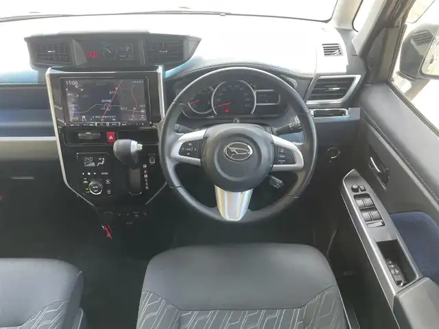 ダイハツ トール カスタムG リミテッドⅡ SAⅢ 石川県 2020(令2)年 3.7万km レーザーブルークリスタルシャイン 保証書/取扱説明書/社外メモリナビ（NMZL-Y70D）/フルセグTV・FM・AM・CD・SD・BT・USB/衝突軽減システム/クルーズコントロール/両側パワースライドドア/全周囲モニター/オートハイビーム/オートライト/LEDヘッドライト/フォグランプ/ETC2.0/純正AW１４インチ