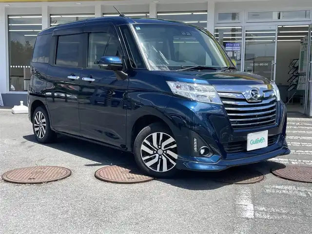 ダイハツ トール カスタムG リミテッドⅡ SAⅢ 石川県 2020(令2)年 3.7万km レーザーブルークリスタルシャイン 保証書/取扱説明書/社外メモリナビ（NMZL-Y70D）/フルセグTV・FM・AM・CD・SD・BT・USB/衝突軽減システム/クルーズコントロール/両側パワースライドドア/全周囲モニター/オートハイビーム/オートライト/LEDヘッドライト/フォグランプ/ETC2.0/純正AW１４インチ