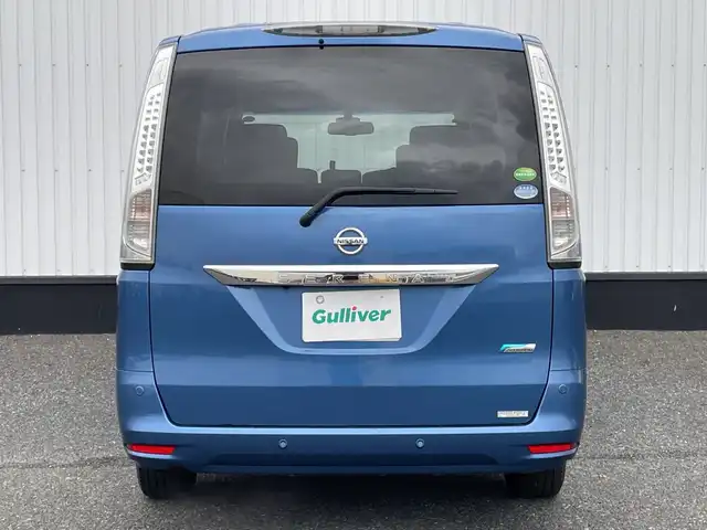 日産 セレナ 20X Vセレ +セーフ Sハイブリッド 千葉県 2015(平27)年 6.5万km シャイニングブルー 純正メモリナビ/(フルセグTV/BT/CD/DVD/FM/AM)/全周囲カメラ/純正フリップダウンモニター/衝突被害軽減システム/車線逸脱警報/クルーズコントロール/両側パワースライドドア/横滑り防止装置/ETC/アイドリングストップ/オートライト/ウィンカーミラー/電動格納ミラー/シートリフター/プッシュスタート/スマートキー/フロアマット/ドアバイザー