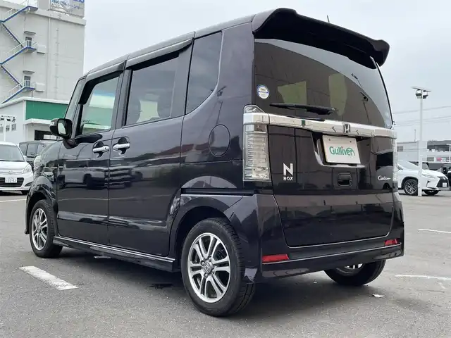 ホンダ Ｎ ＢＯＸ G Lパッケージ 東京都 2017(平29)年 6.5万km プレミアムベルベットパープル・パール 純正ナビ/バックモニター/シティブレーキアクティブシステム/パワースライドドア/ＥＴＣ/横滑り抑制機能/ＥＣＯＮモード/ステアリングリモコン/オートエアコン/サイドアンダーミラー/スマートキー