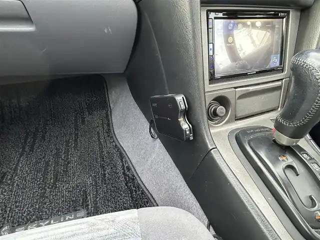 日産 スカイライン 25GT－X 長野県 2000(平12)年 7.5万km 紺Ⅱ 社外ナビ/・Bluetooth/CD/DVD/TV/サンルーフ/社外ETC/ドライブレコーダー/エアロ付き/純正16インチAW/社外ステアリング/電格ミラー/リモコンキー