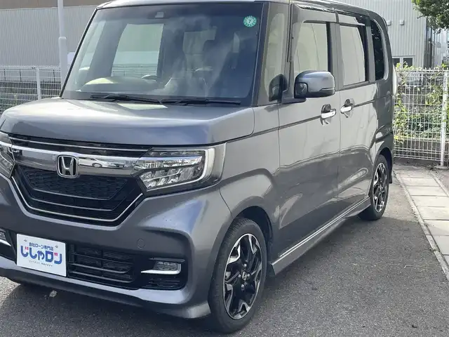 ホンダ Ｎ ＢＯＸ カスタム SSブラックSパッケージ 福島県 2017(平29)年 8.4万km クリスタルブラックパール (株)IDOMが運営する【じしゃロン福島店】の自社ローン専用車両になります。こちらは現金またはオートローンご利用時の価格です。自社ローンご希望の方は別途その旨お申付け下さい/純正ナビ/バックカメラ/ドアバイザー/シートヒーター/ステアリングリモコン/両側パワースライドドア/ETC/フォグランプ