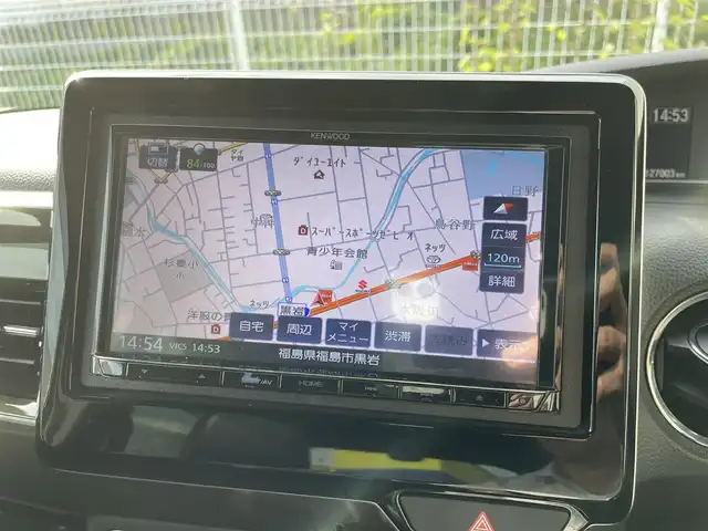 ホンダ Ｎ ＢＯＸ カスタム SSブラックSパッケージ 福島県 2017(平29)年 8.4万km クリスタルブラックパール (株)IDOMが運営する【じしゃロン福島店】の自社ローン専用車両になります。こちらは現金またはオートローンご利用時の価格です。自社ローンご希望の方は別途その旨お申付け下さい/純正ナビ/バックカメラ/ドアバイザー/シートヒーター/ステアリングリモコン/両側パワースライドドア/ETC/フォグランプ