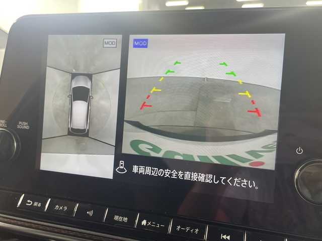 日産 オーラ ニスモ 福岡県 2023(令5)年 1.2万km ピュアホワイトパール 純正9インチナビ/プロパイロット/デジタルインナーミラー/フルセグテレビ/全方位カメラ/ハーフレザー/ETC/ステアリングヒーター/置くだけ充電/アップルカープレイ