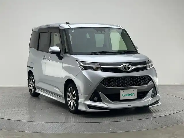 トヨタ タンク カスタムG－T 兵庫県 2019(令1)年 3.6万km シルバー トヨタセーフティセンス/純正SDナビ＆フルセグTV/（CD＆DVD＆SD＆BT）/バックカメラ/両側パワースライドドア/ビルトインETC/社外ドライブレコーダー/オートライト＆ハイビーム/LEDライト/スマートキー/プッシュスタート/コーナーセンサー/ドアバイザー/フロアマット/Wエアバック/スペアキー有り