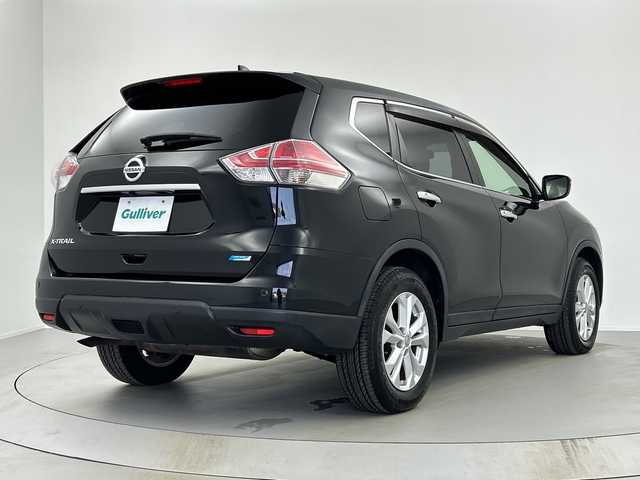 日産 エクストレイル 20X エマージェンシーブレーキ 奈良県 2014(平26)年 7.2万km 黒 純正7インチSDナビ/フルセグTV/Bluetoothオーディオ/DVD再生/バックカメラ/エマージェンシーブレーキ/車線逸脱警報/前後ソナー/横滑り防止/カプロンシート/４WD/ダウンヒルコントロール/ヒーテッドドアミラー/社外ETC/純正キセノンライト/純正フォグ/スマートキー/プッシュスタート/アイドリングストップ/ウインカーミラー/スペアキー